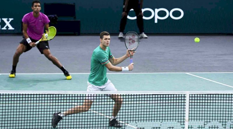 Felix Auger-Aliassime e Hubert Hurkacz (divulgação ATPTour)