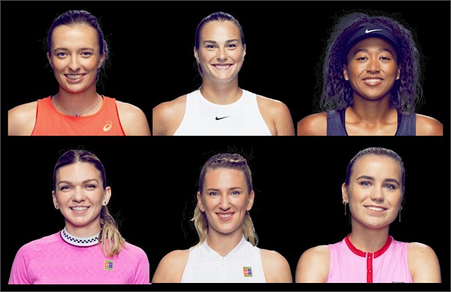 Candidatas ao WTA Player Awards 2020