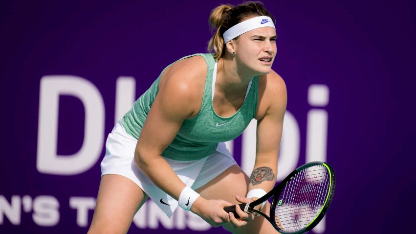 Aryna Sabalenka (divulgação WTA Tennis)