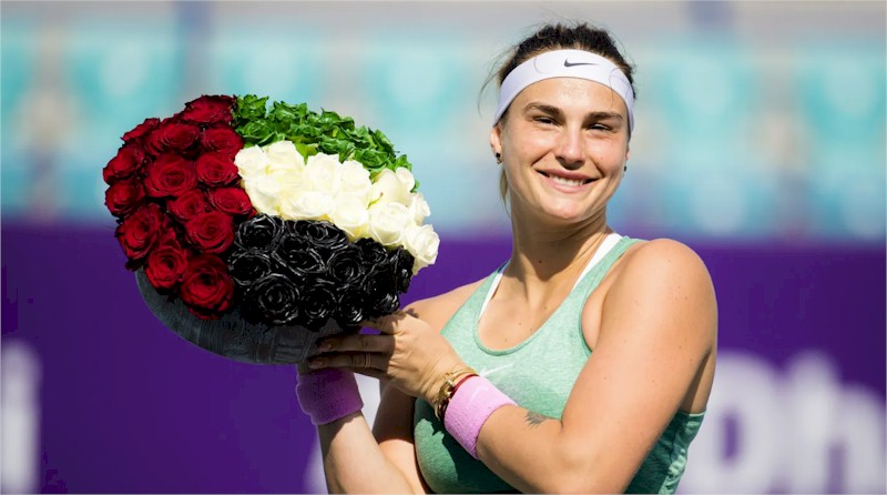 Aryna Sabalenka (divulgação WTA Tennis)