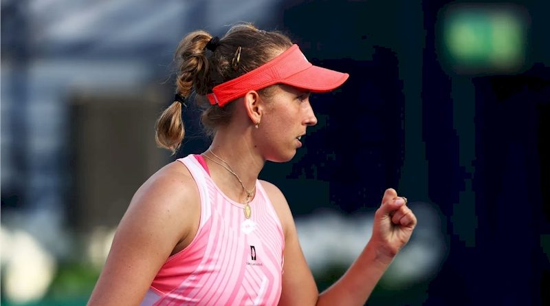 Elise Mertens (divulgação WTA Tennis)