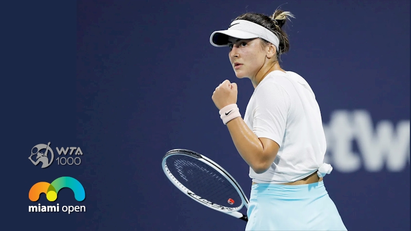 Bianca Andreescu (divulgação WTA Tennis)