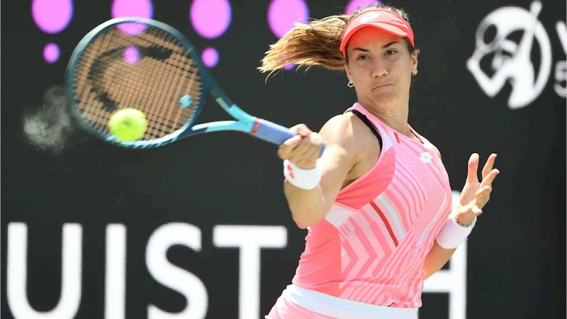 Danka Kovinic (divulgação WTA Tennis)