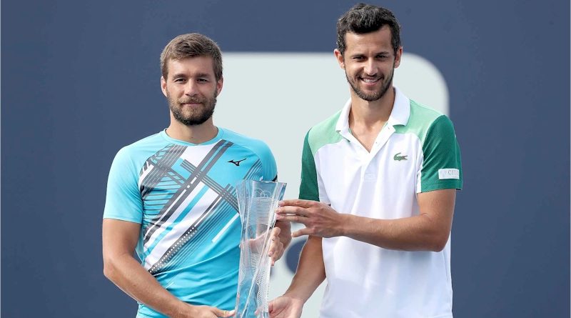 Nikola Mektic (esquerda) e Mate Pavic (divulgação ATP Tour)
