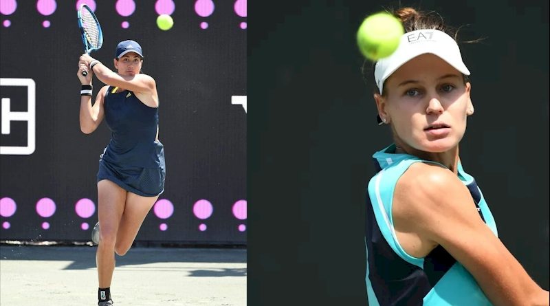 Garbiñe Muguruza (reprodução Instagram) e Yulia Putintseva (divulgação WTA Tennis)