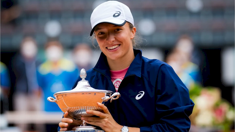 Iga Swiatek (divulgação WTA Tennis)