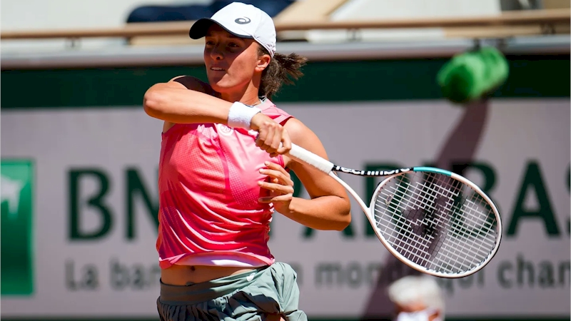 Iga Swiatek (divulgação WTA Tennis)