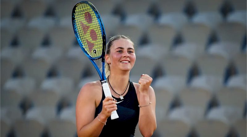 Marta Kostyuk (divulgação WTA Tennis)
