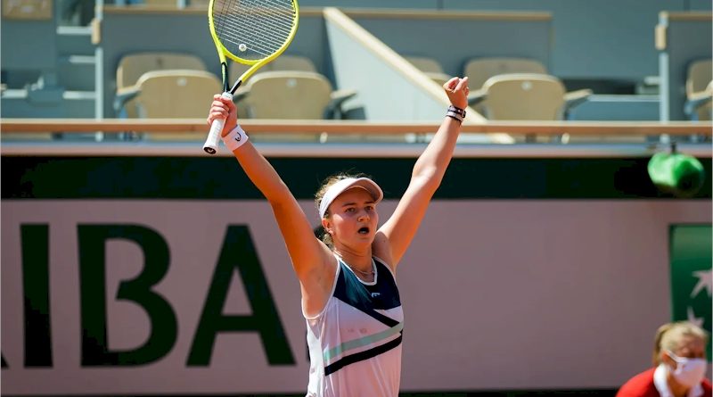 Barbora Krejcikova (divulgação WTA Tennis)