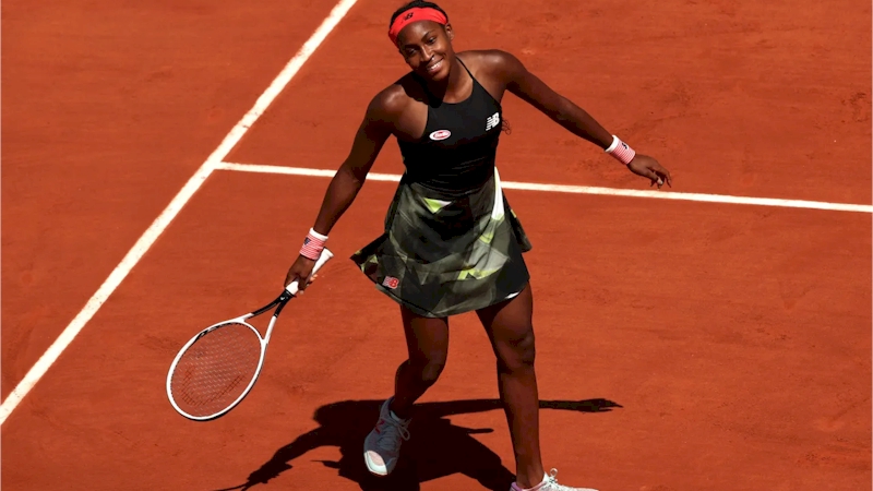 Cori Gauff (divulgação WTA Tennis)