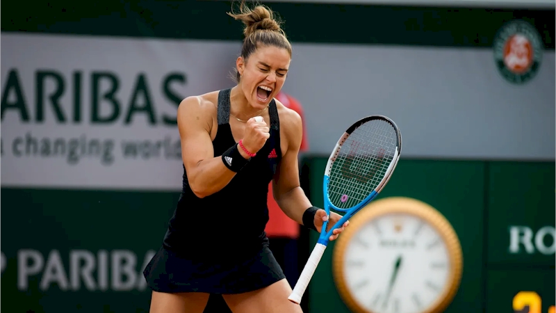 Maria Sakkari (divulgação WTA Tennis)