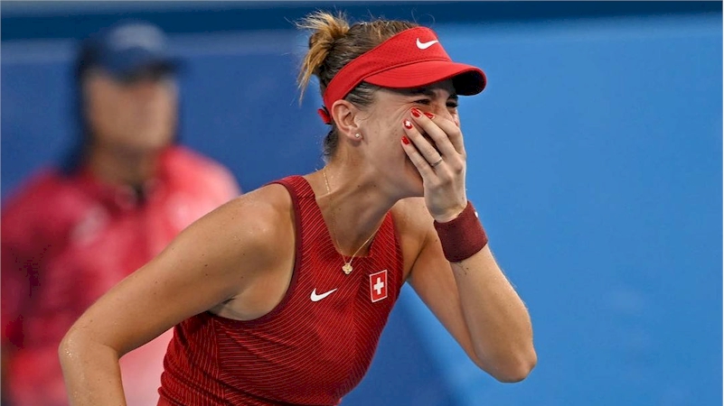 Belinda Bencic conquista o ouro no tênis feminino nos Jogos Olímpicos de  Tóquio - Surto Olímpico