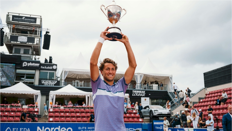 Casper Ruud (divulgação Nordea Open)