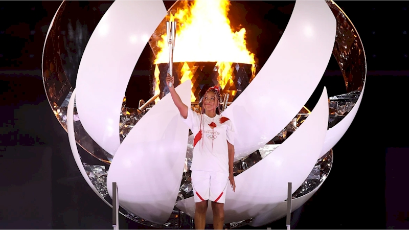Naomi Osaka (divulgação Tokyo 2020)
