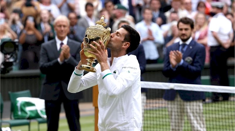 Novak Djokovic (divulgação Wimbledon)