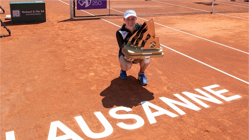Tamara Zidansek (divulgação WTA Tennis)
