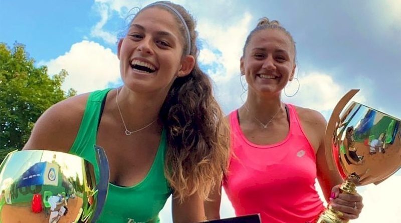 Carolina Meligeni Rodrigues Alves (esq) e Iryna Shymanovich (reprodução Instagram)